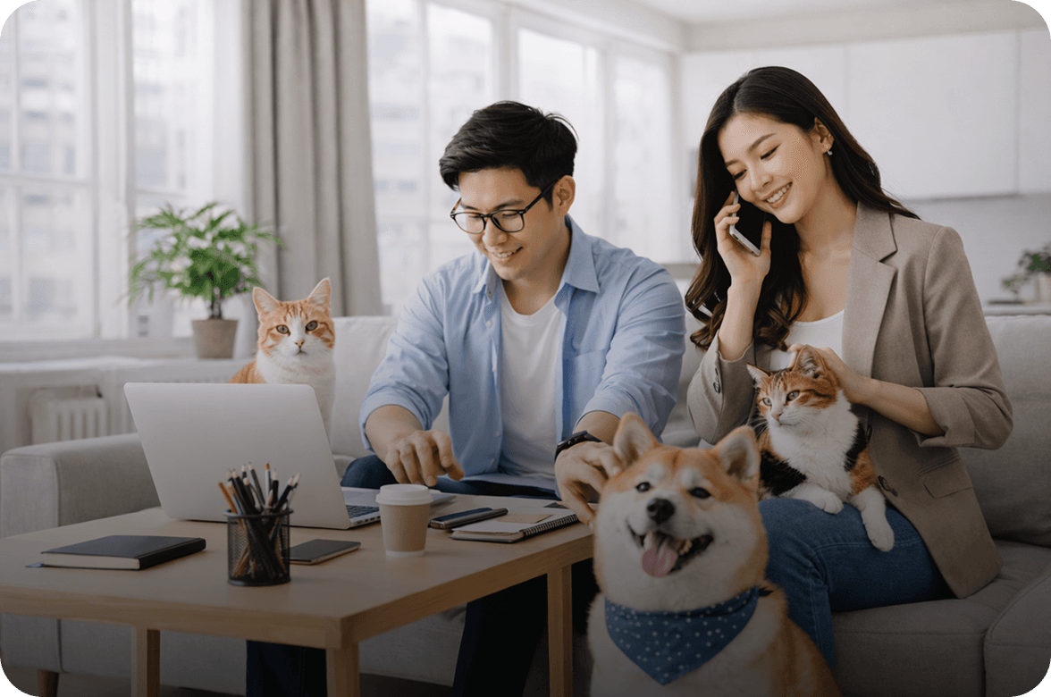 Busy professionals and working couples