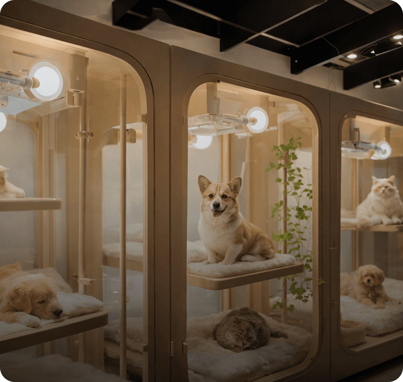 Licensed pet hotels
